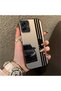 Anti-Fall Slim Hard Case Compatible with Samsung Galaxy A06 with Bmw Pattern