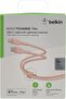 BoostCharge Flex Silicone USB Type C to Lightning Cable