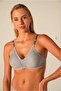 Sponge Wire-Free Gathering Bra