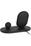 3in1 Wireless Charger for Apple Watch and iPhone - Black - 6
