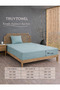 Home Textile 100% Cotton Fabric Made Elastic Bed Sheets in Single/Dual/King Size - 8