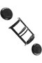 Atto 3 Rear Air Vent Outlet Frame - Abs Carbon Finish - Black - 3 Piece Set - 3