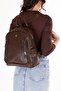 Women's Convenient Daily Backpack Ald.31124 Brown - 4