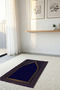Non-Slip Sole Faux Fur Soft Prayer Rug 75x120 cm Stain Resistant Cushioned Prayer Mat - 3