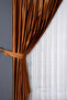 Premium Micro Satin Background Curtain Living Room Bedroom Children's Room - 6