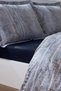 Ranforce -Colorado Blue- King Size Double Duvet Cover Set with Elastic Sheets - 3