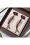 Long Fish Design Earrings - 2
