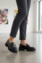 Black Skin Women's Casual Shoes 547825 Z - 2
