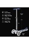 Mini Deluxe Flux LED, The Original, Children's Scooter from 2 Years, Includes LED Wheels, Boys - 3