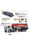 1:24 Scale Diecast Metal Head Light and Sound Toy Tanker Truck - Detachable Dorseli Model Car - 4