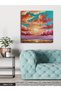 Oil Painting Lookalike Sunrise One Piece Square Canvas - Canvas Painting - 3