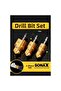 Plastic Pipe Pencil Sharpener Gradual Pipe Opening Pvc Pprc Pipe Repair 3Pcs Reamer for Drilling Flaring Repair - 3