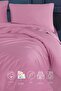 Desmond Duvet Cover Set Satin Double (200X220 cm) Dried Rose - 2