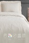 Veronika Bedspread Set Single (180X240 cm) Cream - 2
