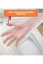 50Pcs Disposable Toilet Seat Cover Disposable Transparent Toilet Seat Cover Case - 2