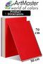 Red Colored Cardboard 50X70 cm 10 Pieces 1 Pack Colored Hard Cardboard 1.0 mm Kindergarten Hobby Activity Ok - 5