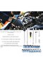 25 Piece Professional Heavy Duty Socket Set - 1/2 Inch Ratchet Handle and Steel Socket Set (with Bag) 722693 - 2