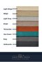 Sapphire Velvet Textured Khaki Extra-Thick High Quality Single Panel Background Curtain - 6