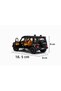 Black Premium Die Cast Jeep Toy Car 1:22 Pull and Go with Sound and Light - 6