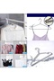 48-Piece Luxury Steel Clothes Hangers - Non-Marking Slim Design Metal Garment Organizer (40cm) - 7