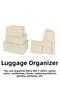 6-Piece Organizer Set for Luggage – Organizer Bag for Vacations, Trips, and Business Travel - 2