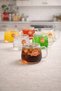 Borosilicate 6-Piece Glass Soft Drink Mug Set 400ml Heat Resistant Transparent Glass Mug Set Kw-1048