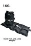 1 kg X 2 Pieces Total 2 kg Black Hand and Ankle Muscle Strengthening Weight Set - 3
