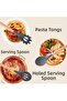 Silicone 11-Piece Ladle Set Heat Resistant; Ladle-beater-pasta Ladle- Serving Set with Spatula Stand - 8