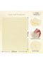 Light Yellow Pelur Paper-A4, Gift, Flower Packaging & DIY Transparent Paper, 20X30Cm, 100 Pieces - 2