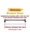 Furniture Drawer Kitchen Cabinet Cupboard Handles Kulb 22.4 cm 224 mm Striped Chrome Color Metal Handle - 3