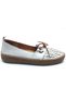 Brower Genuine Leather Women's Ballet Shoes White - 2