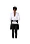 Chef Waiter Cafe Cook Barista Black Half Waist Apron Kitchen Apron Master Chef Cafe Restaurant - 5