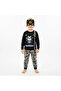 100% Cotton 3-Piece Pajama Sets with Eye Mask Character Print for Children - 3