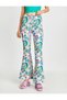 High Waist Wide Leg Trousers - 3