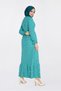Lace Button Detailed Dress 4390-1 - 3