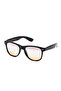Unisex Black Smoked Glass Classic Vintage Sunglasses - 5
