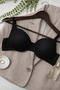 2-Pack Unpadded Ribbed Knit Wire Striped Bra – Adjustable Straps, Natural Shape, Everyday Comfort - 5