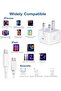 20W PD Fast Wall Charger with Type C Port and 1 Meter Lightning Cable Compatible with iPhone 7 - 5