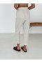 Pucka Hiri Linen Pocket High Waist Comfortable Carrot Pants - 2