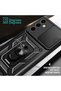 Galaxy M14 Case Camera Protected Sliding Ring Armor Military Tank Protective Cover - 5