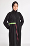 Black Women's Elzada Long Sleeve Hijab Swimsuit - 4