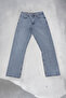 Men's Ice Blue Baggy Trousers Jean - 2