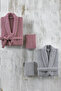 Natural Bathrobe Family Set 4 Pieces (70X135 cm) Dried Rose - 3