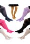 Girl's 50 Den Plain White Pantyhose - 3