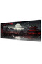 Temple Blacknight Speed Fast Surface Non-Slip Base Gaming Player Mouse Pad Gamer Gaming Mousepad - 4