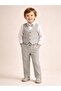 Concept 4-Piece Suit with Bow Tie and Vest for 6-18 Months - Beige6-9 Months