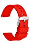 22mm Fossil-Welder-Wesse-Casio-Armani-Omega-Seiko-Tissot Watch Compatible Silicone Watch Band Strap Mdl8 - 3