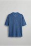 Men's Polo Neck Regular Fit Knitwear T-Shirt Dark Blue - 2