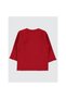 Sweatshirt with Sleeve Detail for 6-18 Months - Red - 4