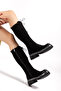 Genuine Leather Women's Winter Suede Boots from Size 33-34-35 to Size 41-42-43 - 3